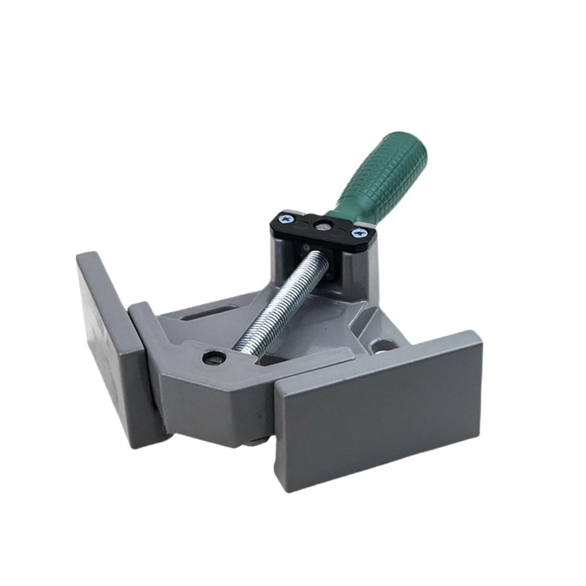90 Degree Clamps 90 Degree Right Angle Clip Clamp Picture Frame Corner Welding Clamping Tool Aluminum(2Pcs)