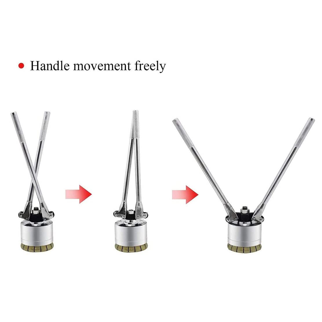 Manual Oil Barrel Sealing Machine, 200L(53 Gallon) Oil Drum Pressure Cap Sealing Barrel Crimping Tool 35&70mm Crimper Sealer, Oil Iron Drum Lid Sealing Plier,70mm