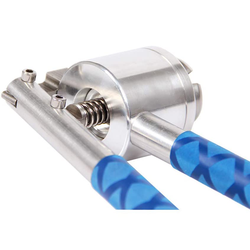 13/20mm Hand Held Capping Machine, Flip Vial Crimper, Bottle Crimping Capping Tools, 304 Stainless Steel Material, for Aluminum-Plastic Cover,20mm