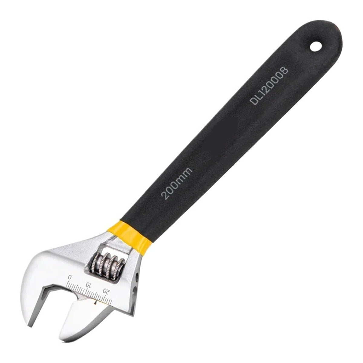 Adjustable Wrench Universal Spanner Car Bicycle Wrenchs Dip Plastic Carbon Steel Mechanical Workshop Hand Repair Tools(Dl120012)
