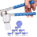 13/20mm Hand Held Capping Machine, Flip Vial Crimper, Bottle Crimping Capping Tools, 304 Stainless Steel Material, for Aluminum-Plastic Cover,A