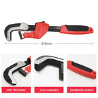 Pipe Plumbing Wrench Ratchets Spanner Universal 12inch Adjustable Heavy-duty Home Repair for Plumber Hand Tools