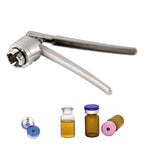 Manual Crimper Sealing Machine Vial Crimper, Durable/Easy To Use - All-Aluminum/Aluminum Plastic Cover Cap Manual Capper, 13mm / 20mm Capper, Accurate Crimping,13mm-Purealuminum (Color : Aluminumplas