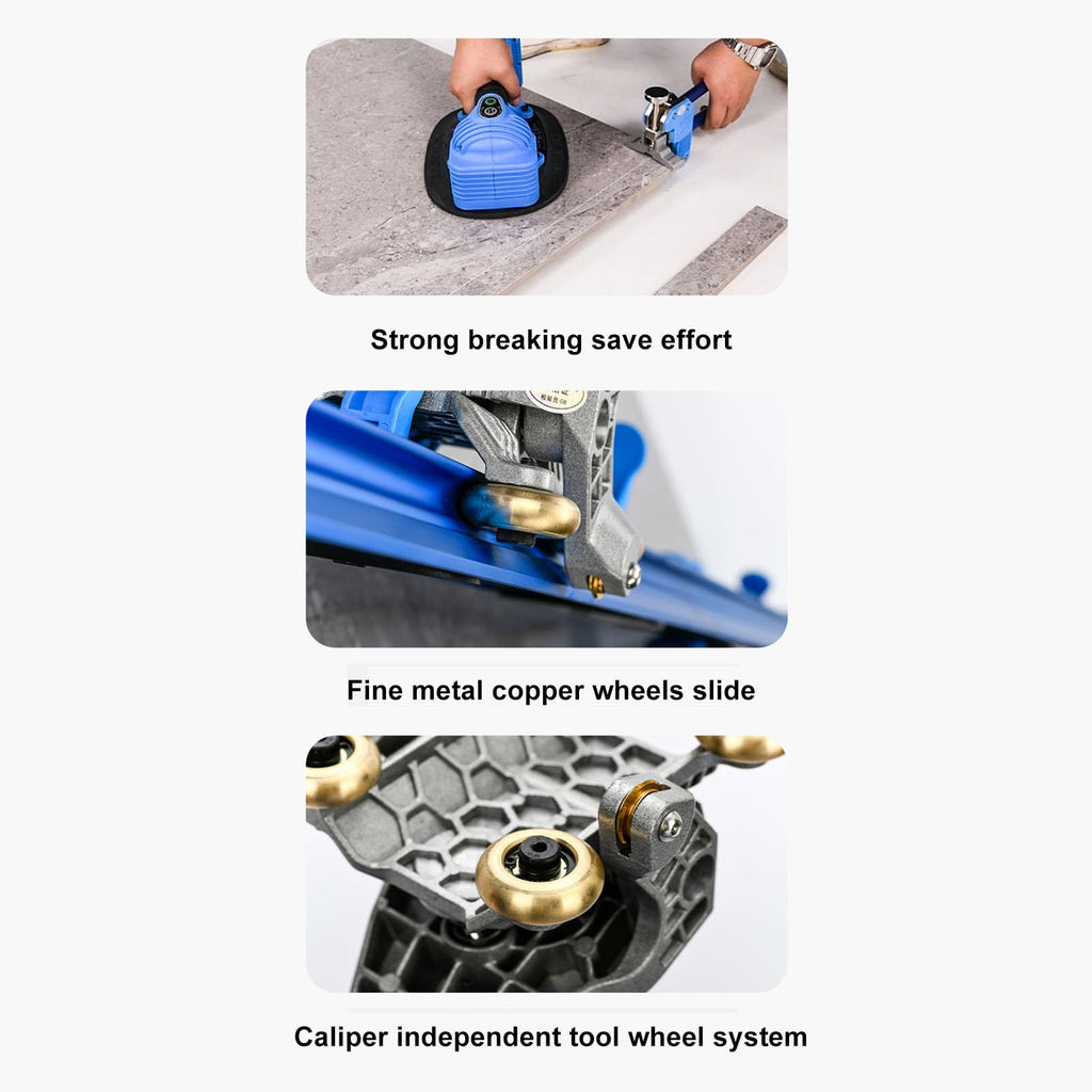 Manual Ceramic Tile Cutter Machine Efficient Cutting Push Knife Hand Tool for Rock Plate, Portable and Convenient for Construction Site and Home Improvement