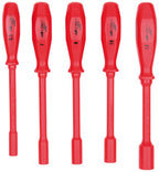 Insulated hex socket screwdriver set,5 pcs