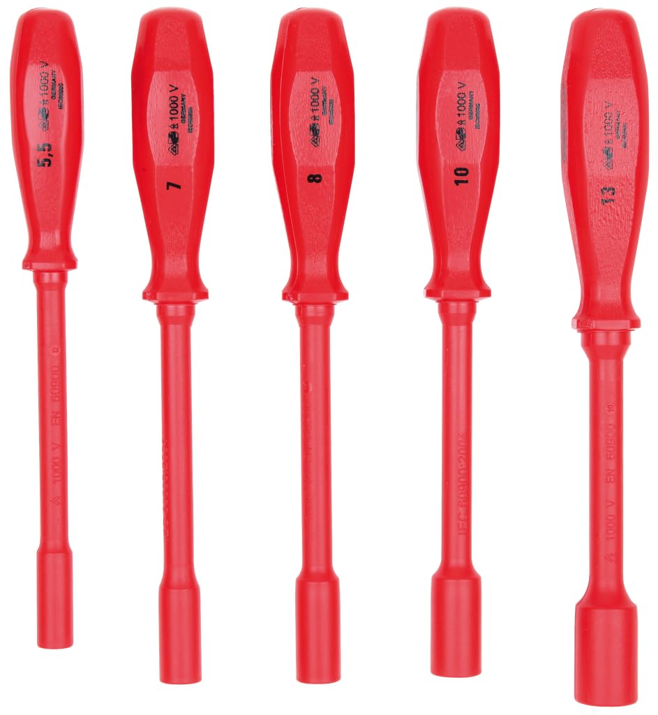 Insulated hex socket screwdriver set,5 pcs
