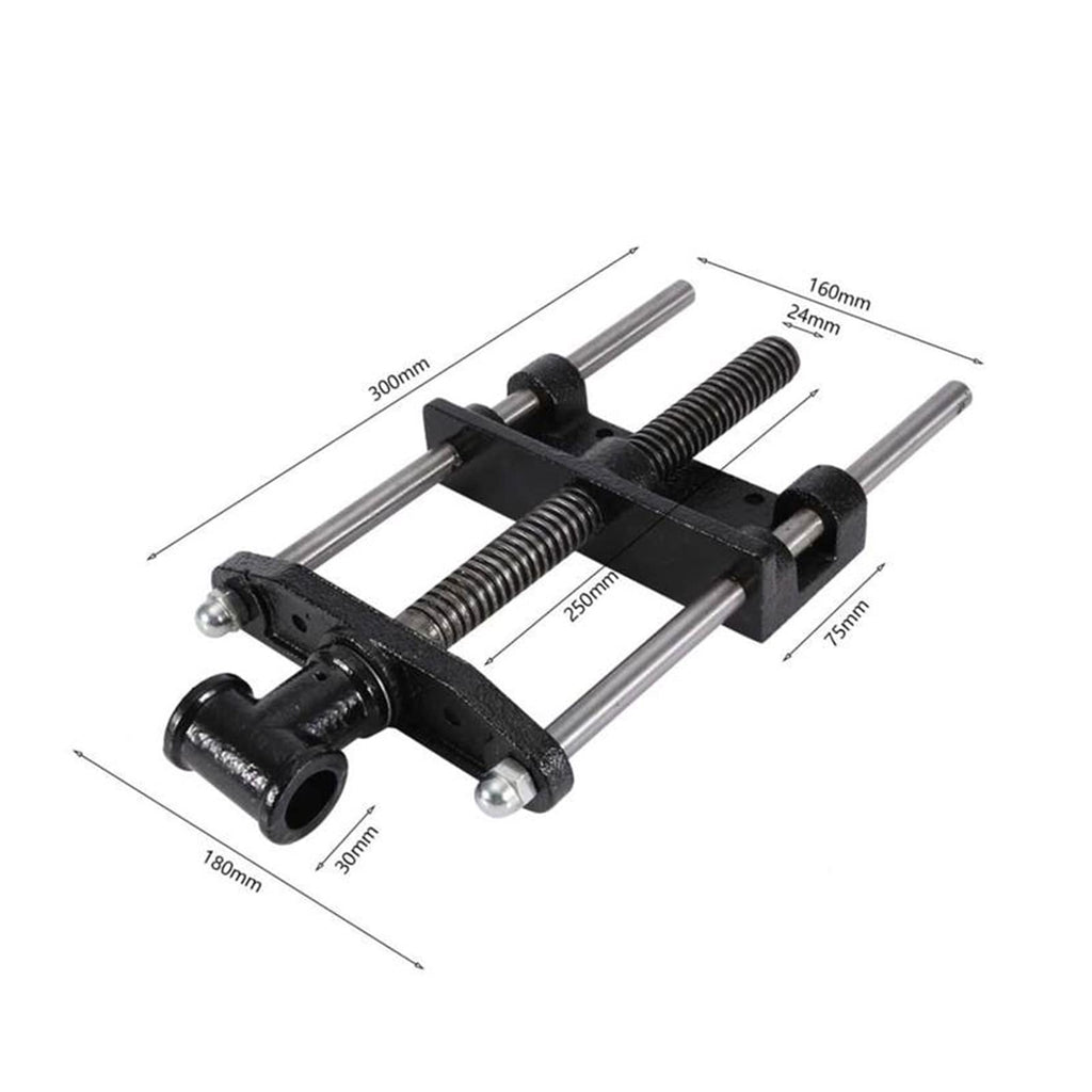 Steel 7" Woodworking Heavy Duty Table Clamp Bed Metal Vise Clip Fixed Repair Vice Tool Wear Resistance Fit for Welding