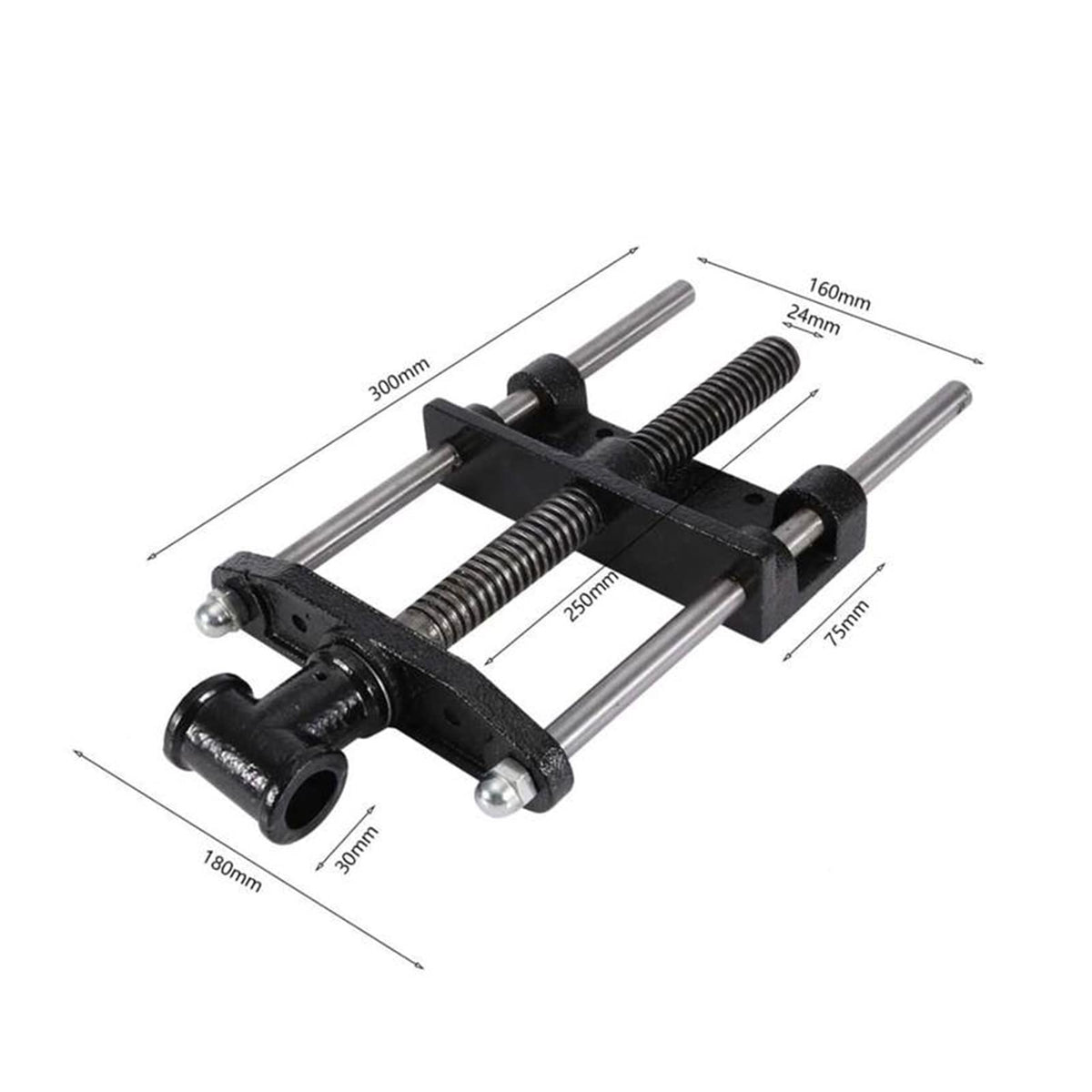 Steel 7" Woodworking Heavy Duty Table Clamp Bed Metal Vise Clip Fixed Repair Vice Tool Wear Resistance Fit for Welding
