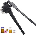 Manual Crimper Sealing Machine Aluminum Plastic Cap Crimper Bottle Capping Tool, Hand Held Capping Machine, Flip Off Vial Crimper Bottle Cap Crimping Tool, Stainless Steel (Size : 20.7mm) (Size : 22.