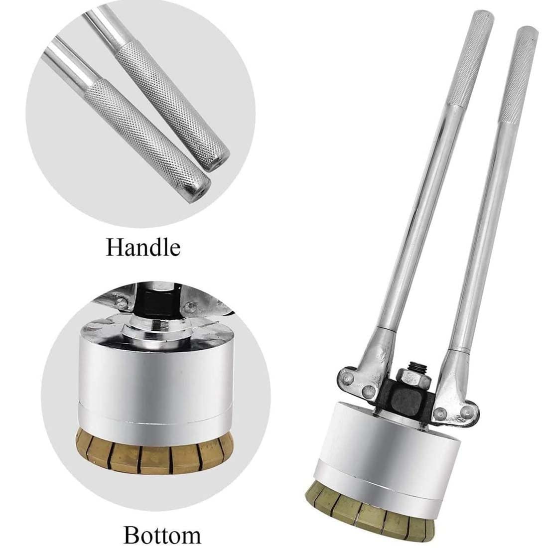 200L Oil Drum Pressure Cap Sealing Barrel Crimping Tool, 35&70mm Crimper Sealer, 53 Gallon Manual Oil Barrel Sealing Machine, Iron Drum Sealing Pliers,Oneset