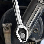 22mm Universal Double-Head Wrench Torx Spanner Car Bicycle Repair Tool Screw Nuts Wrenches Ratchet Wrench End Hand Tool(D)