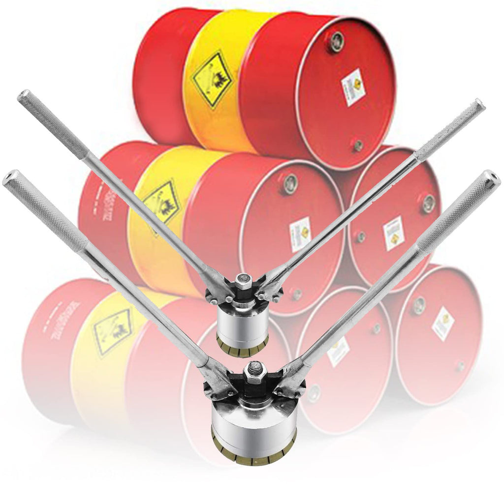 200l / 35&70mm Oil Drum Sealing Machine, Drum Lid Sealing Pliers, Drum Cap Seal Barrel Crimping Tool, Used in Oil Coating Manufacturing, Chemical Industry, Petroleum, Grain and Oil,oneset