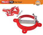 KANCA PRMPL-140,PRIMO PIPE AND BENCH VISE With 360° Rotating Swivel Base,Drop-Forged Pipe and Bench Vise,Jaw Size 5.6", Max Jaw Opening 7.5",Strong Hand Tools and Machinist Vise (5.6")