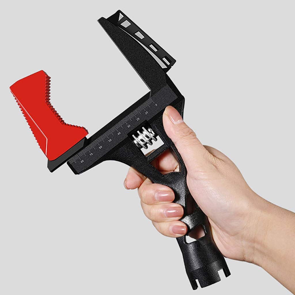 24 in 1 Multifunction Adjustable Wrench Universal Spanner Water Pipe End Key Bathroom Sink Screw Repair Hand Tool