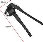 Manual Crimper Sealing Machine Aluminum Plastic Cap Crimper Bottle Capping Tool, Hand Held Capping Machine, Flip Off Vial Crimper Bottle Cap Crimping Tool, Stainless Steel (Size : 20.7mm) (Size : 22.