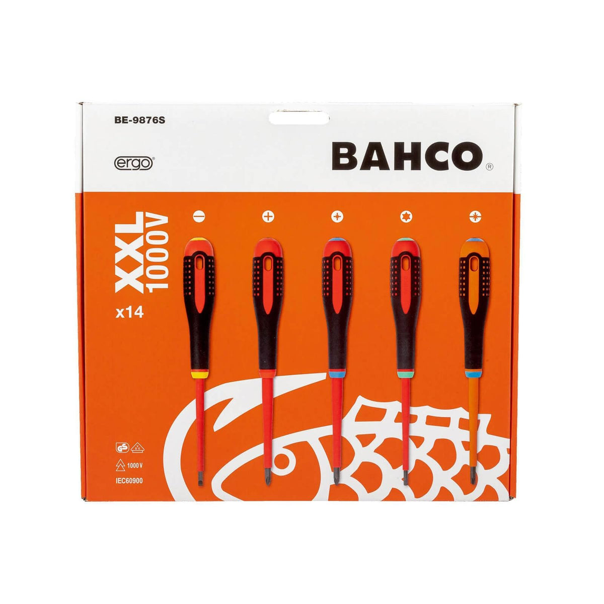 Bahco BHBE-9876S 14PCS XXL Ergo Insulated Set