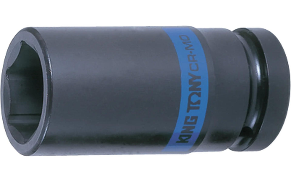 KING TONY 843565M Alloy Steel Deep Impact Socket, 65 mm Diameter, 110 mm Length