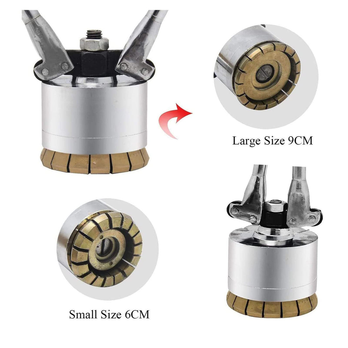 35mm/70mm Oil Drum Pressure Cap Sealing Barrel Crimping Tool Oil Drum Sealing Pliers,Sealing Machine Capper Crimper,Iron Barrel Sealing Machine,70mm