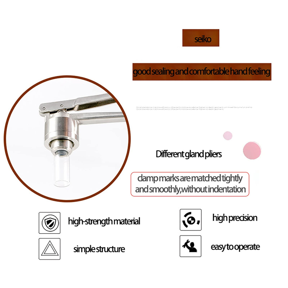 Manual Crimper Sealing Machine Vial Crimper, Durable/Easy To Use - All-Aluminum/Aluminum Plastic Cover Cap Manual Capper, 13mm / 20mm Capper, Accurate Crimping,13mm-Purealuminum (Color : Aluminumplas
