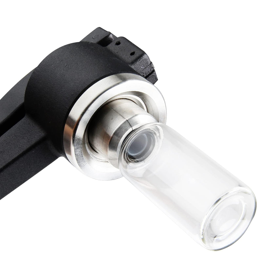 Manual Crimper Sealing Machine Vial Crimper, Durable + Easy To Use + Precise Closure, 8mm-32mm All Aluminum Cap Manual Capper, For Research Institutes, Laboratories, Hospitals,School,28mm (Size : 20m