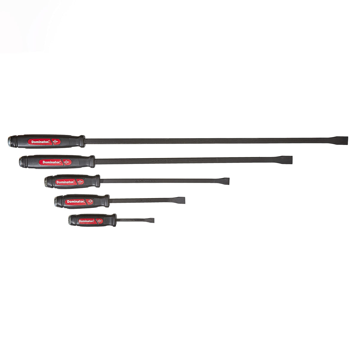 Mayhew Pro 61050 Punch and Chisel Kit, 24-Piece & Mayhew 61366 Dominator Pry Bar Set, Curved, 5-Piece