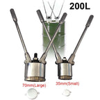 200L Oil Drum Pressure Cap Sealing Barrel Crimping Tool, 35&70mm Crimper Sealer, 53 Gallon Manual Oil Barrel Sealing Machine, Iron Drum Sealing Pliers,Oneset