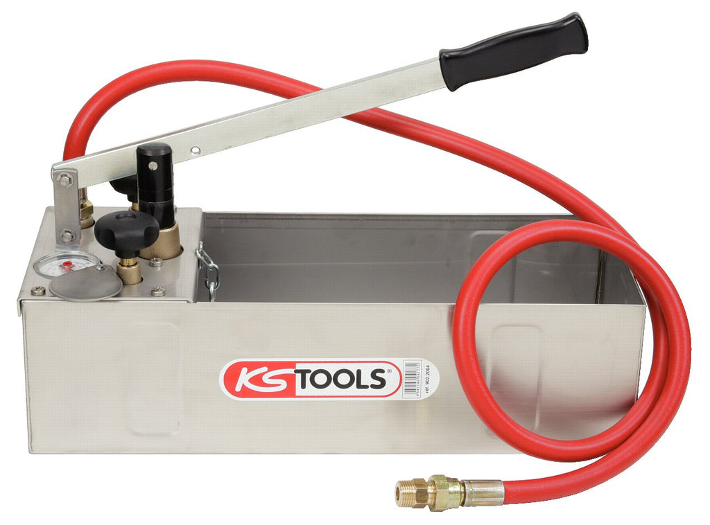 Stainless steel pressure test pump, 12 litres