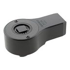 Stahlwille 735/80 Ratchet Shell Tool - 3/4" Push-Through Square Drive, 30 Teeth, 12° Working Angle - Compatible with 24.5mm x 28mm Rectangular Drive Torque Wrenches - Made in Germany