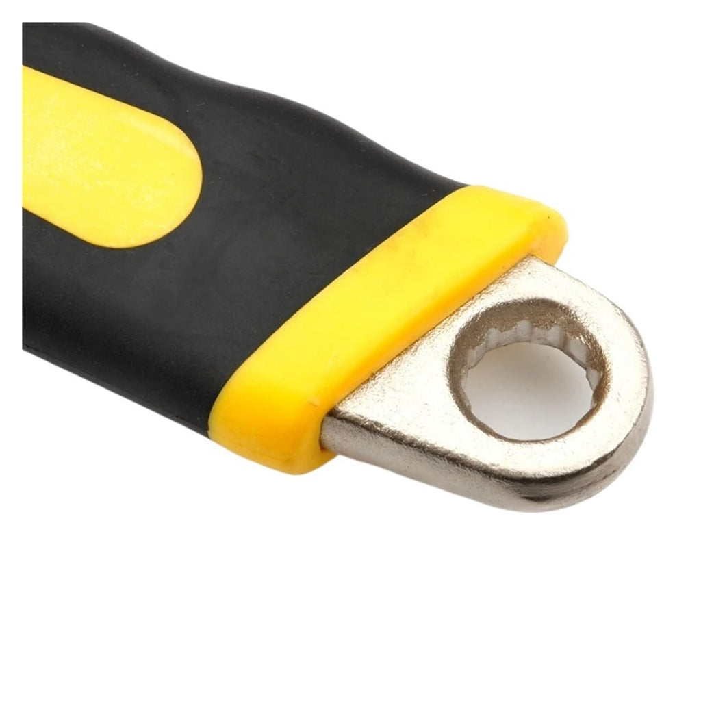 Adjustable Wrench 1pcs Large Opening Adjustable Spanner Monkey Wrench Angle Slide 6-8-10-12-15 Inch Household Tools(15 Inch Steel Handle)
