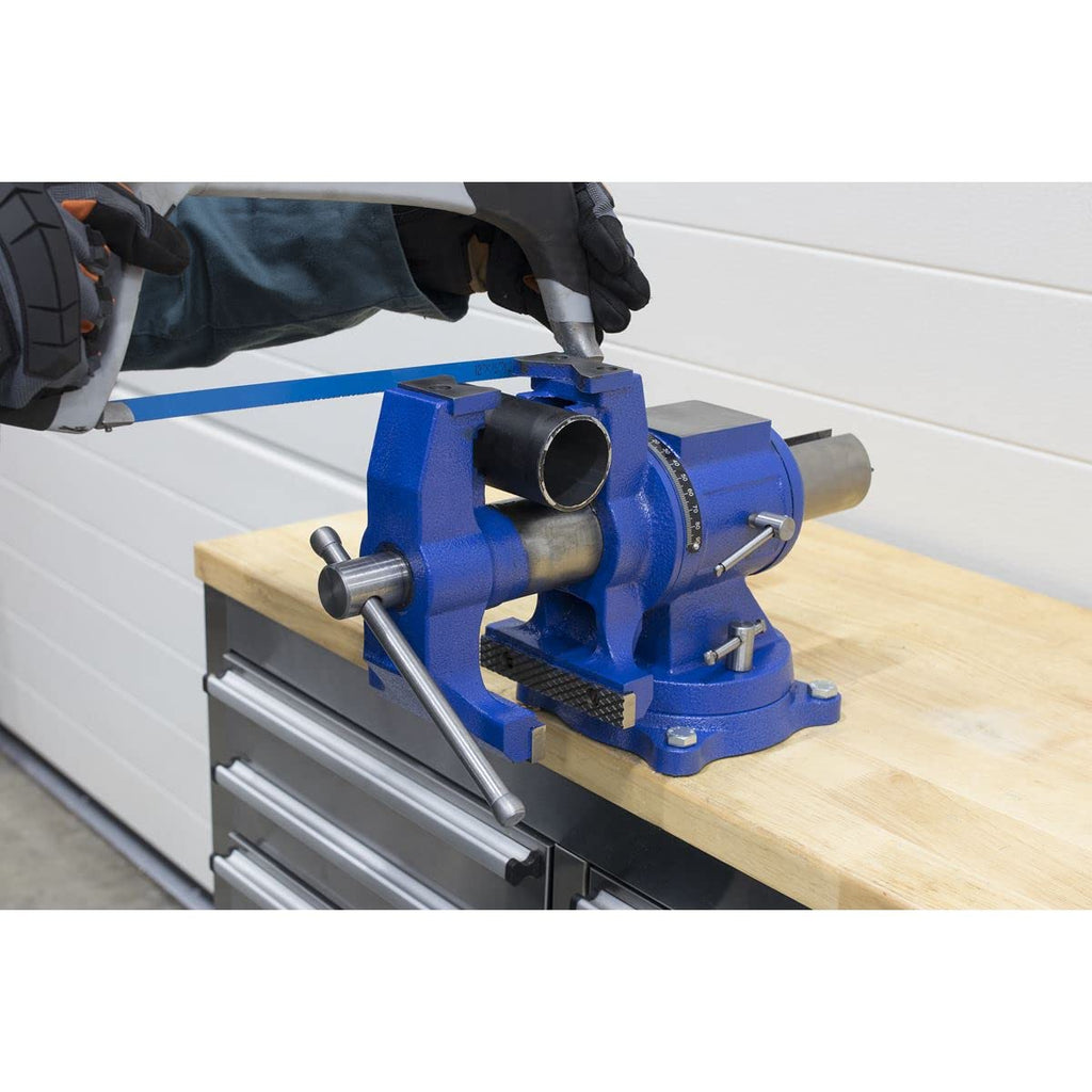 Sealey MFV150 150mm Cast Iron Multifunction Swivel Base Vice
