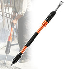 Pneumatic Chipping Hammer, Extended Long Industrial Scaling Tool, 2200 Bpm Air Rust Remover, Shock-absorbing Handle For Concrete And Tile, Marine Deck, Paint Null 74 Cm/29 In