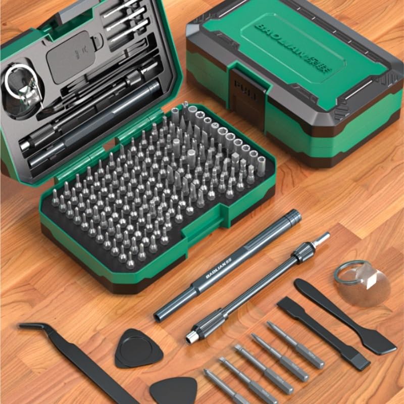 Screwdriver Set for Precise Instrument Disassembly Assembly Maintenance Home Tools Storage Box