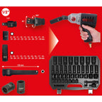 KS Tools 515.0065 1/2" Hexagon Impact Socket Set, 40 Count