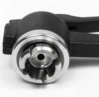 Manual Crimper Sealing Machine Aluminum Plastic Cap Crimper Bottle Capping Tool, Hand Held Capping Machine, Flip Off Vial Crimper Bottle Cap Crimping Tool, Stainless Steel (Size : 20.7mm) (Size : 22.