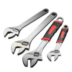 Adjustable Wrench Universal Large Opening Plumbing Installation Bathroom Heavy-Duty Car Hand Repairs Tools Spanner Torque Sockets(E1)