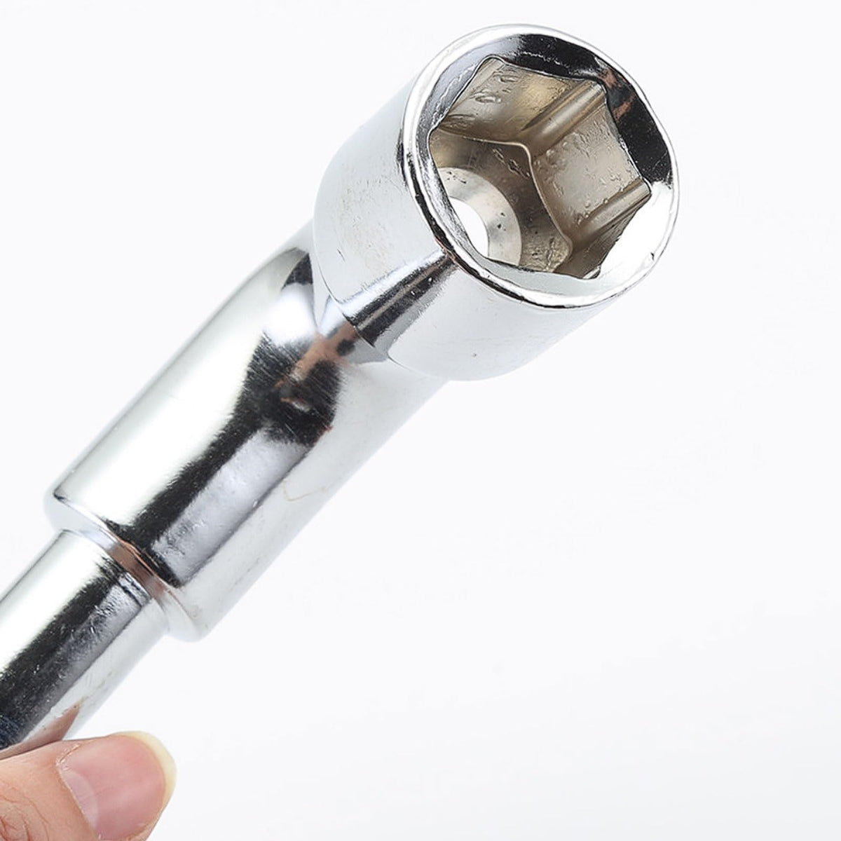 L-Shaped Socket Wrench Set, External Hexagonal Perforated Figure-7 Double-Ended, 6-24mm Repair Tool Kit(6mm-24mm)