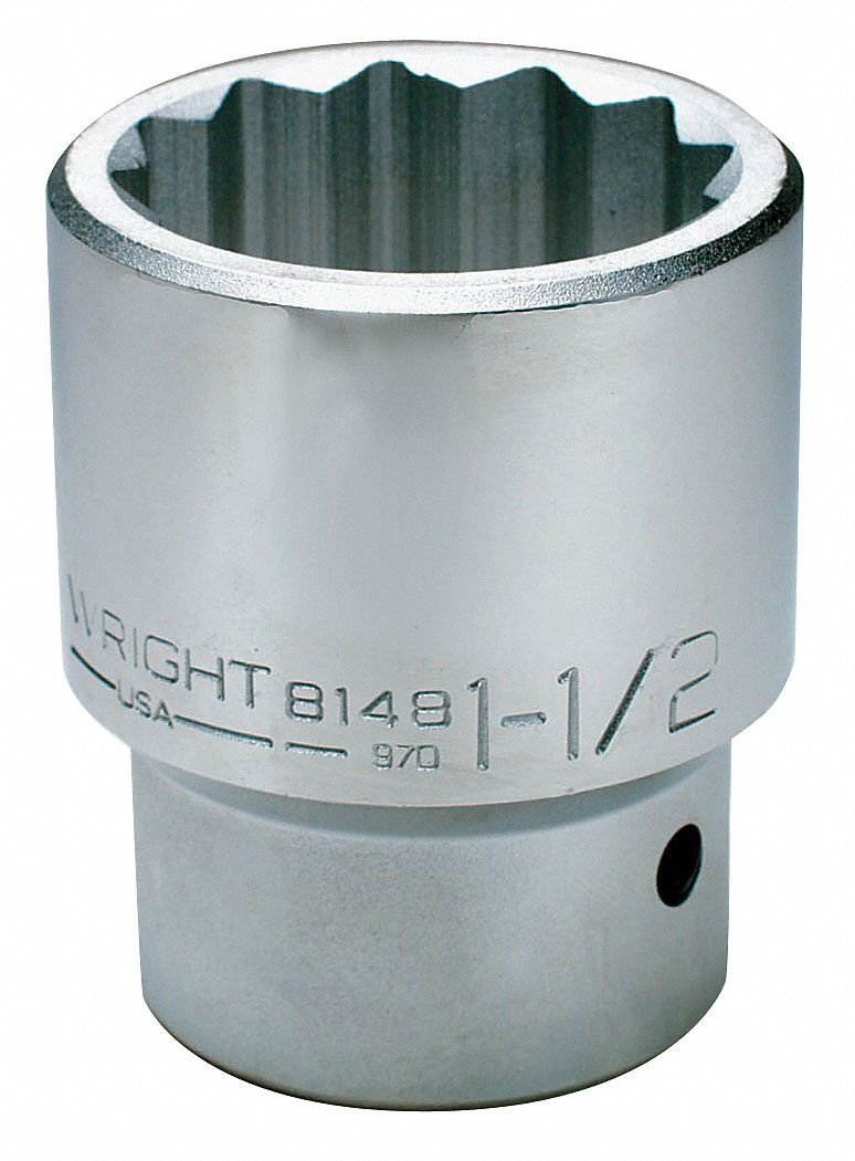 Wright Tool 3-1/2" - 1" Dr. 12 Pt. Standard Socket