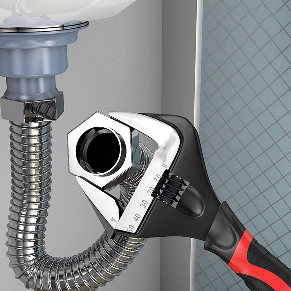 Adjustable Wrench Stainless Steel Universal Mini Nut Key Hand Tool Car