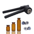 Manual Crimper Sealing Machine Vial Crimper, Durable + Easy To Use + Precise Closure, 8mm-32mm All Aluminum Cap Manual Capper, For Research Institutes, Laboratories, Hospitals,School,28mm (Size : 20m
