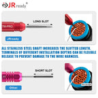 JRready Bundle with 2 Items: ST2158 JRD-HDT-48 Deutsch Crimp Tool Turret Style Positioner and ST5291 Deutsch Pin Removal Tool for Deutsch Size 12 16 20 Solid Contacts Wire Gauge 12-22 AWG