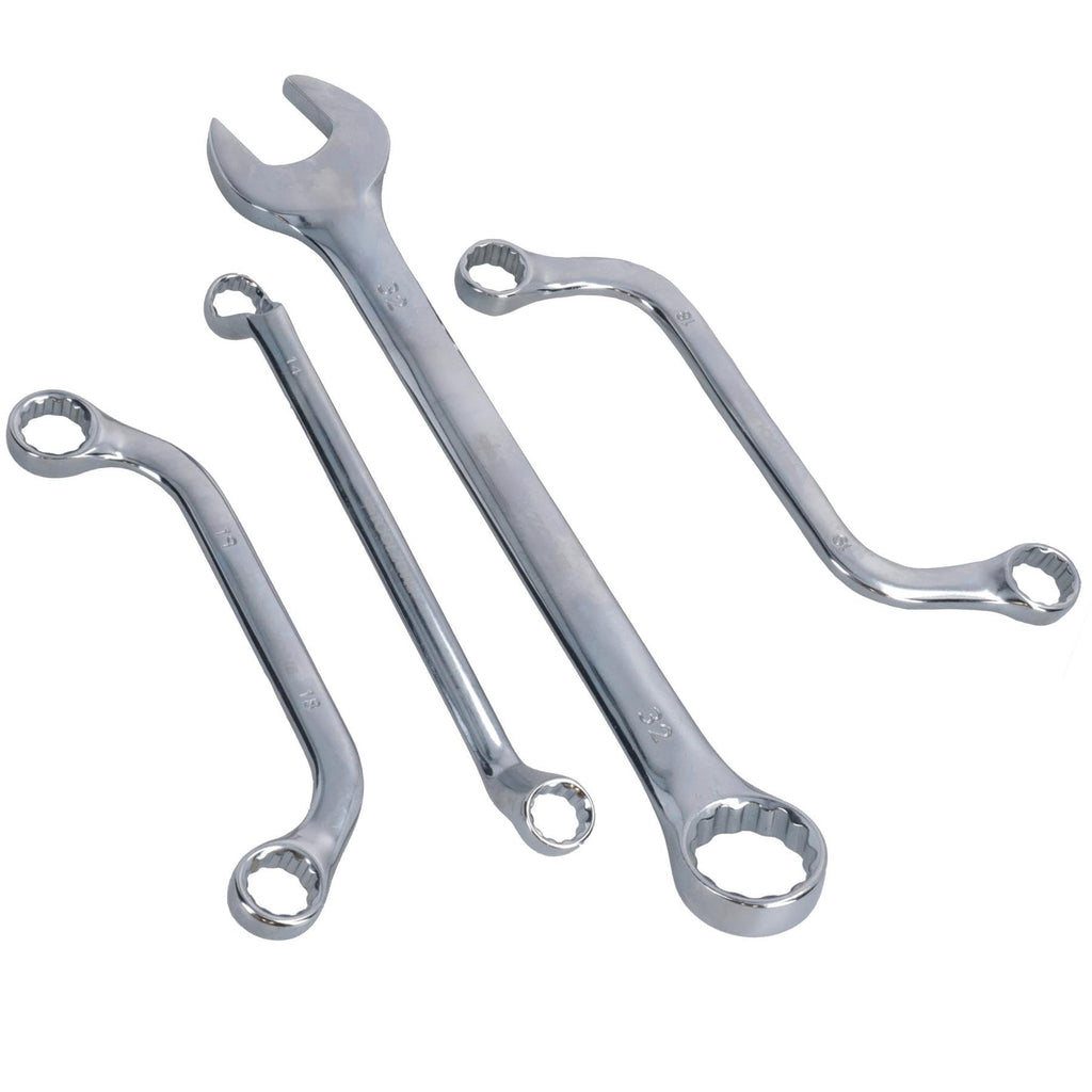 Multi-Purpose Spanner Set 50pc Metric Combination Spanner/Wrench Set TE666
