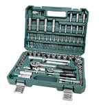 Mannesmann 1/4 Plus 1/2-inch Socket Set Super Lock System (94 Pieces)