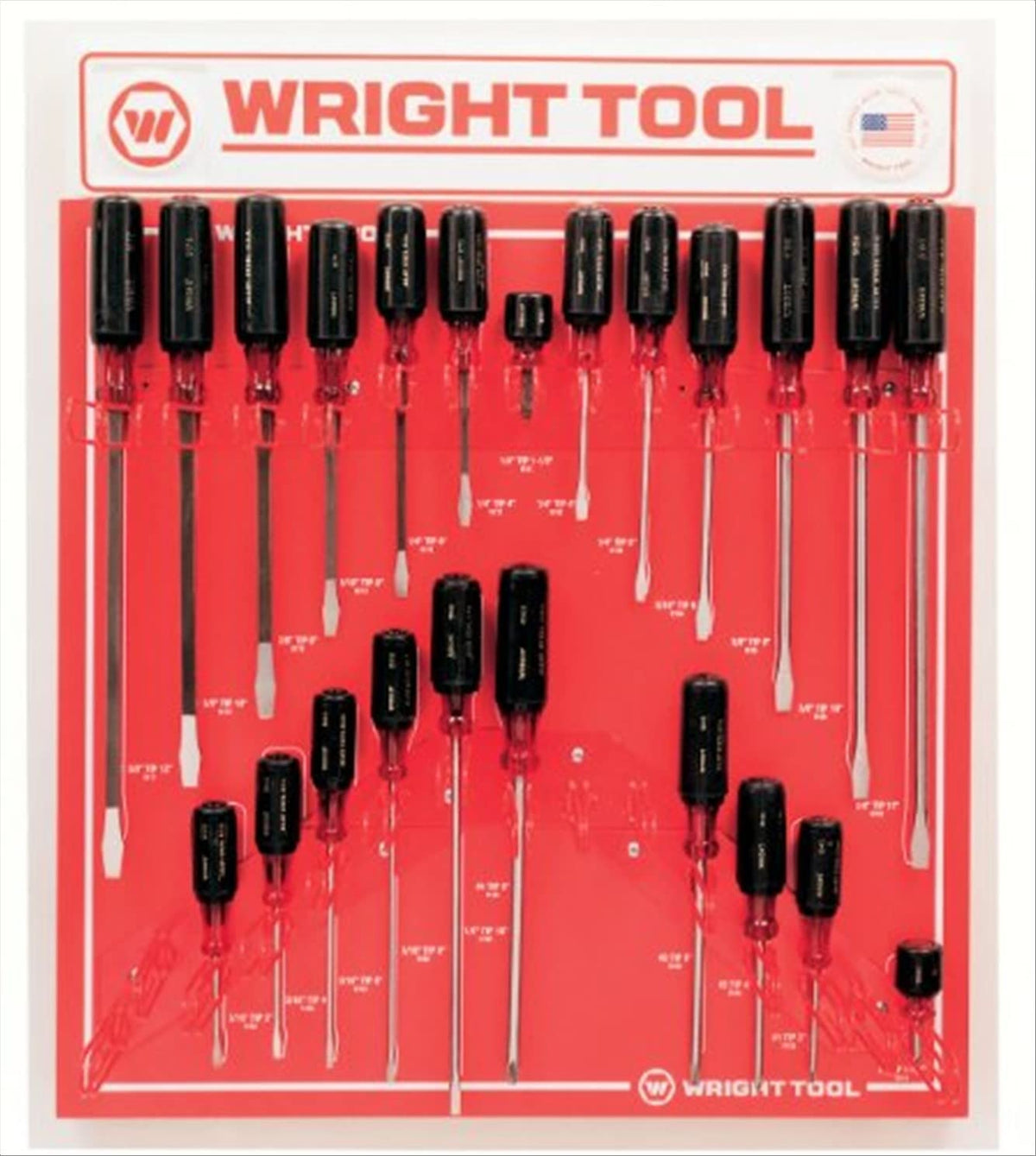 Wright Tool D974 Large Cushion-Grip Handle Screwdrivers