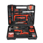 Tool Kit, Auto Repair Tool Set, General Household Hand Tool Set with Plastic Toolbox Storage Case, for Homeowner