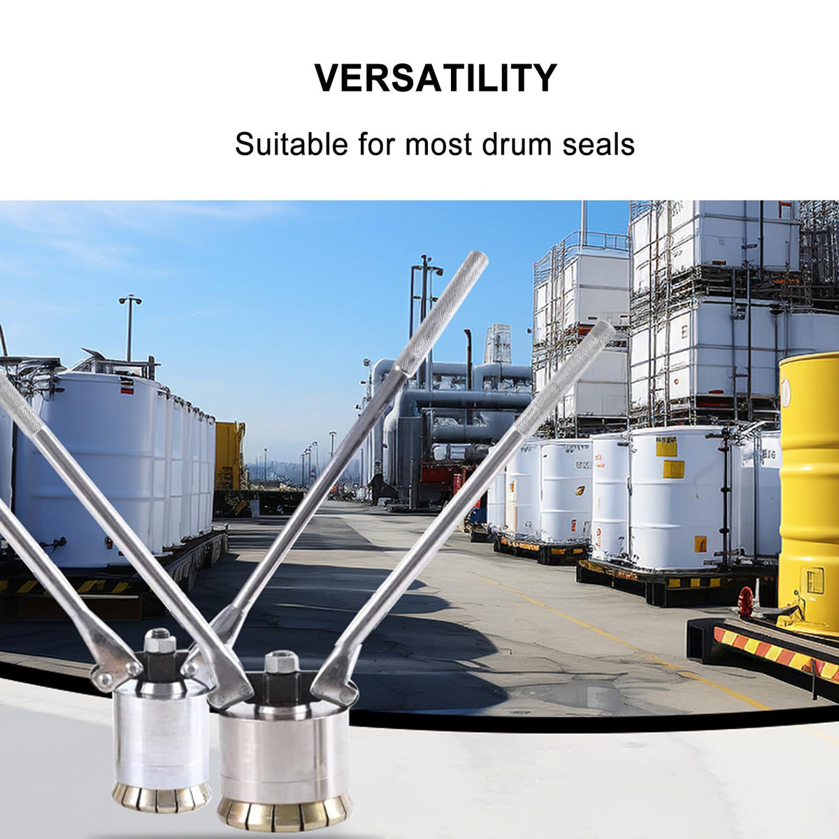 200L 53 Gallon Oil Drum Sealing Machine, Crimper Sealer, Oil Barrel Sealing Machine, Oil Barrel Cap Crimping Tool Crimper Sealer,35mm