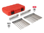 TEKTON 3/8 Inch Drive Hex Bit Socket Set, 38-Piece (1/8-3/8 in., 3-10 mm) | SHB91316 & 3/8 Inch Drive Torx/TR Torx Bit & External Star Socket Set, 36-Piece (T10-T60, TR10-TR60, E4-E20) | SKT15402
