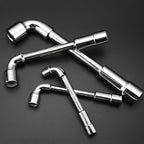 L-Shaped Socket Wrench Set, External Hexagonal Perforated Figure-7 Double-Ended, 6-24mm Repair Tool Kit(6mm-24mm)
