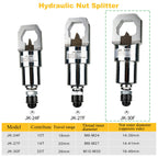 M10-M30 Hydraulic Nut Splitter Nut Cutter Split type Remover Opener Splitting Cutting Removing Tool (JK-30 Standard)