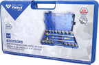 BRILLIANT TOOLS 3/4 Inch Socket Spanner Set, 20-Piece [Powered by KS Tools]