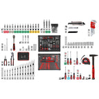 Tool CASE, 80-Piece Tool Set, Made of Sturdy Aluminum, Lockable, Padded with Foam Tool Inserts, HIGH-Quality Tool KIT, Ideal for WORKSHOPS and ON The GO
